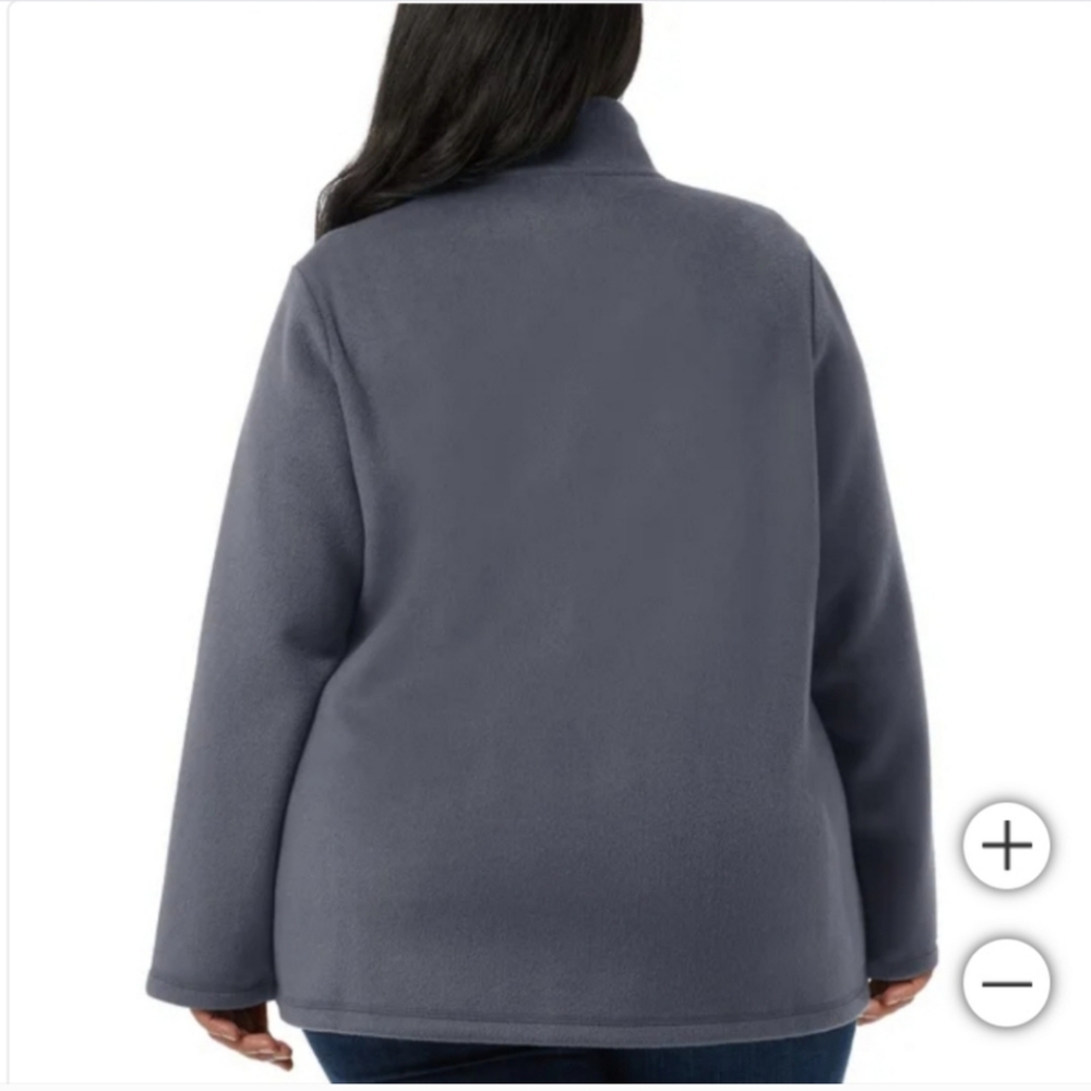 32 Degrees Ladies' Brushed Faux Wool Jacket - Picture 5 of 8